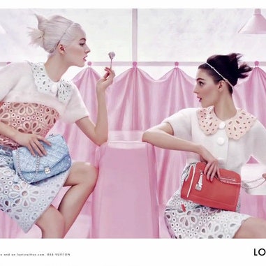 Дарья Строкоус в рекламной кампании Louis Vuitton