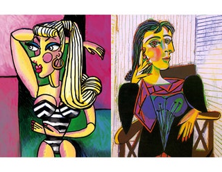 «Барби» «Портрет Доры Маар» Пабло Пикассо.