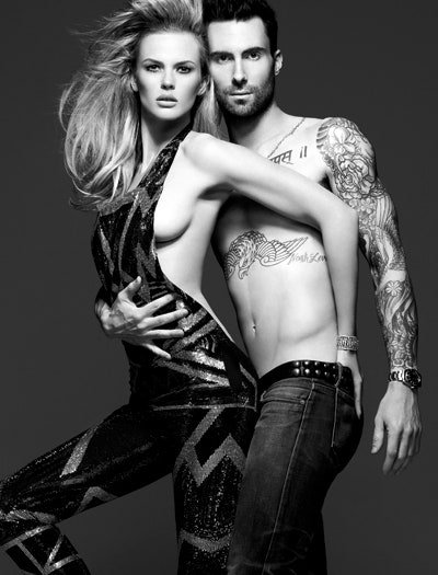 Анна Вялицына и Адам Ливайн солист группы Maroon 5 фото звездной пары | VOGUE