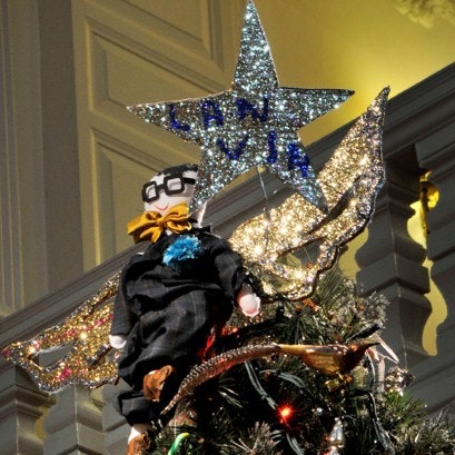 Альбер Эльбаз украсил рождественскую елку в Claridge's