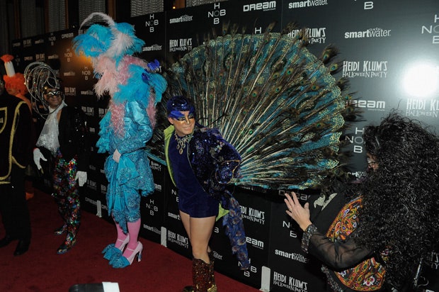 Хэллоуин2011 Вечеринка Хайди Клум в НьюЙорке