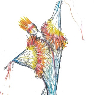 Эскиз балетного костюма Стеллы Маккартни