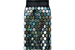 Шелковая юбка расшитая блестками 312 000 руб. Marc Jacobs.