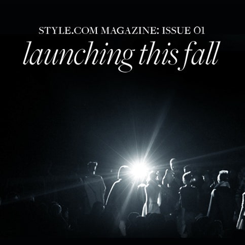 Журнал Style.com выходит осенью