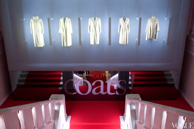 Открытие выставки «Пальто Max Mara 60 лет итальянской моды»