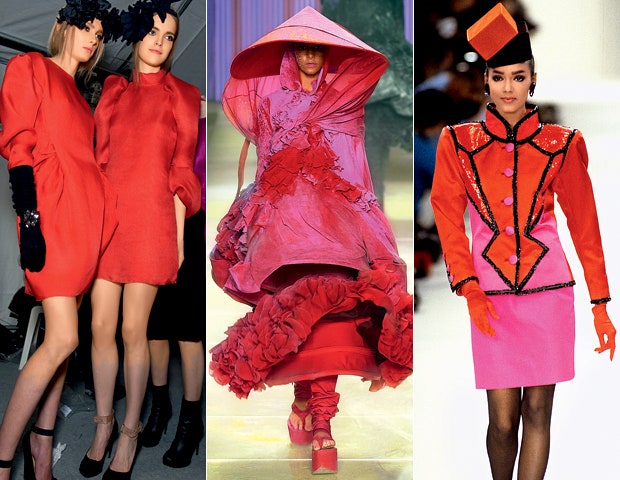 Красный в моде одежда обувь аксессуары яркого цвета в подборке Натальи Туровниковой | VOGUE