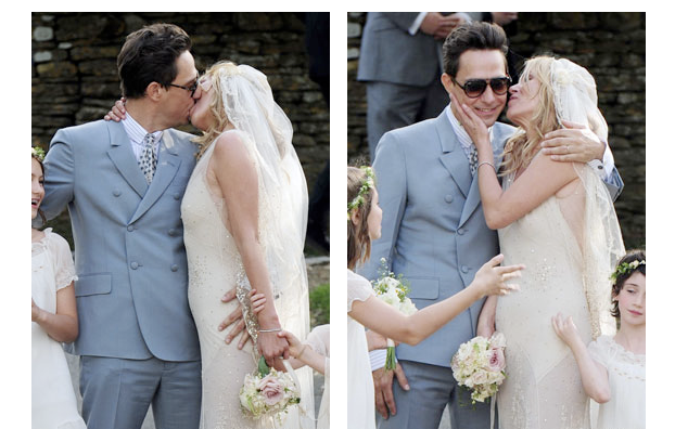 Джейми Хинс и Кейт Мосс подборка фотографий со свадьбы