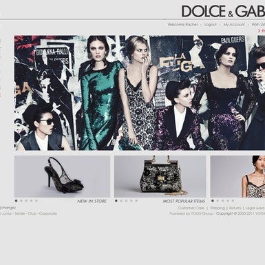 dolce gabbana website official