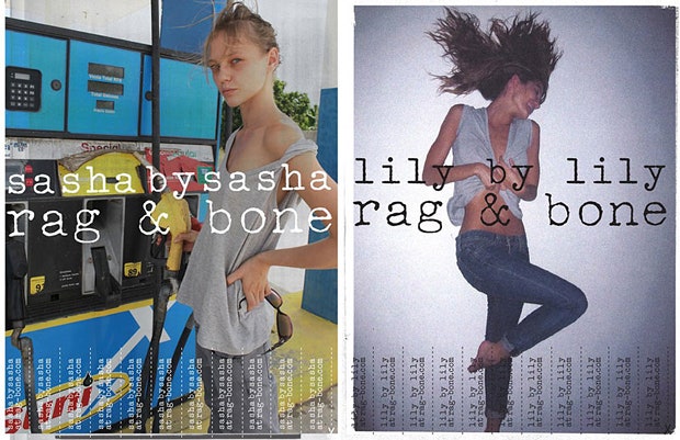 Первая рекламная кампания Rag  Bone