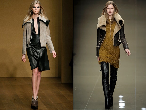 Жакеты и куртки из дубленой кожи разных фасонов и цветов  главный тренд зимнего сезона | VOGUE