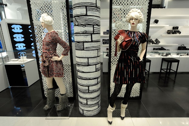 Реоткрытие бутика Chanel в Сохо
