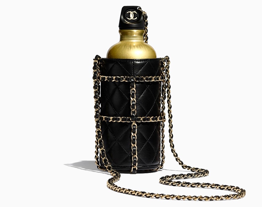 Вещь дня золотая бутылка Chanel