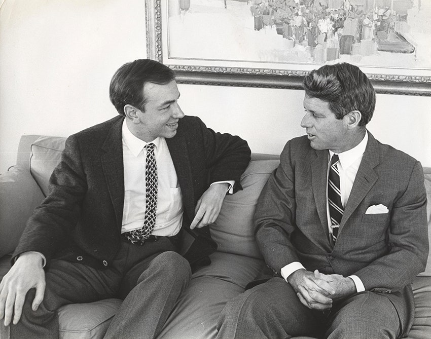 Андрей Вознесенский и Роберт Кеннеди 1967