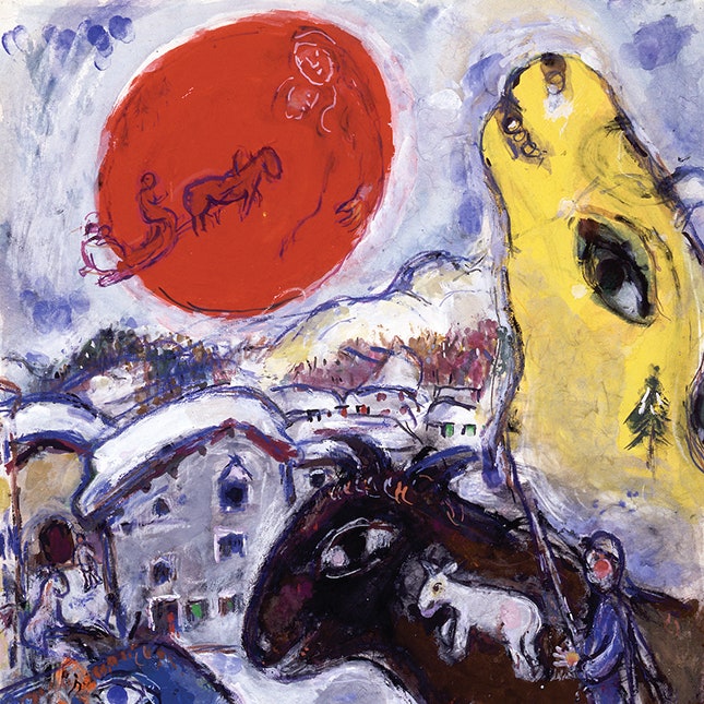 Смотрите 239 работ Марка Шагала на выставке в Подмосковье
