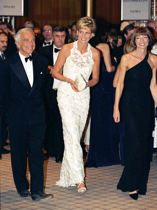Ральф Лорен принцесса Диана и Анна Винтур 1996