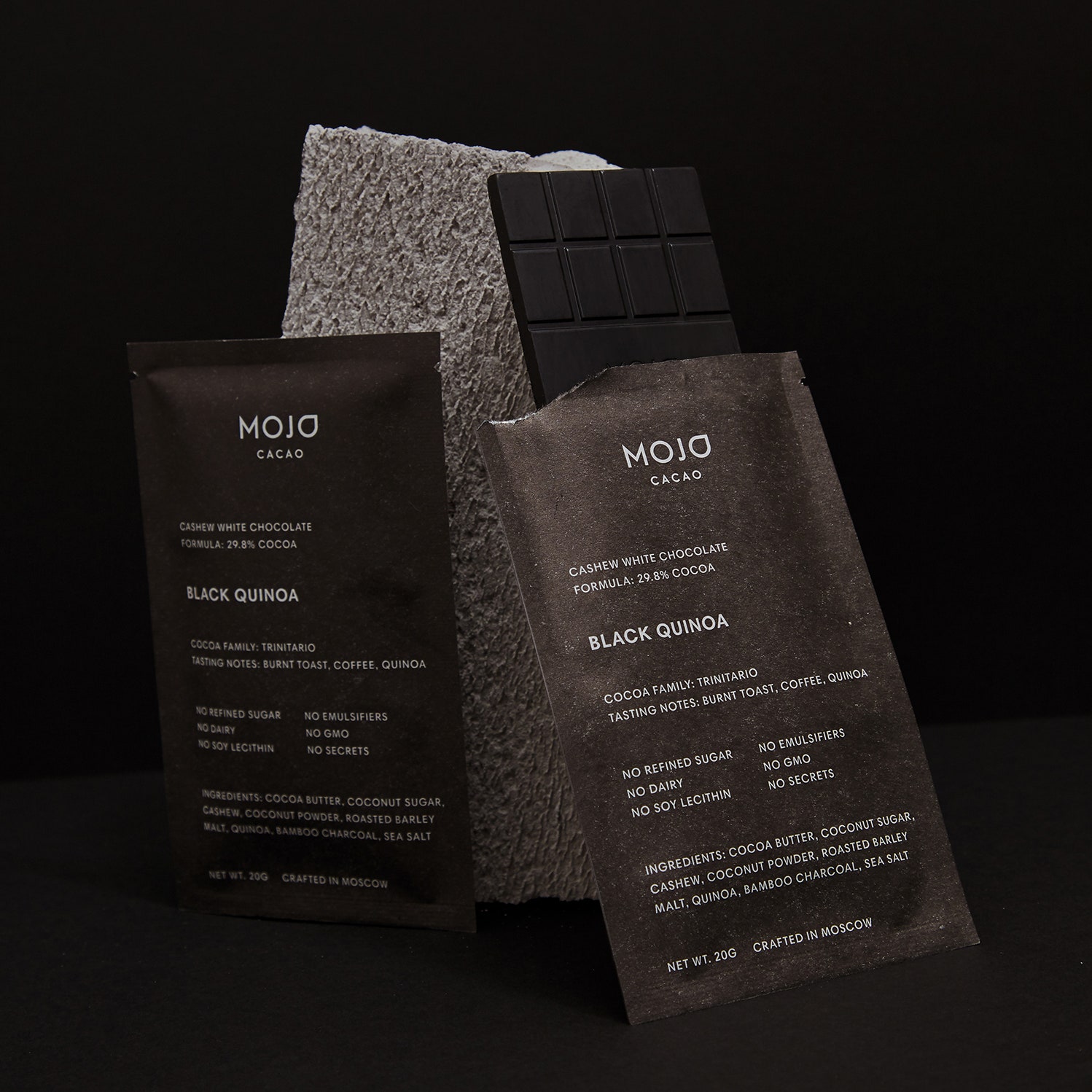 Mojo Cacao запустили угольно-черный шоколад &- всего на одну неделю