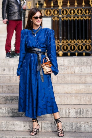 Гала Гонсалес на Неделе моды в Париже сентябрь 2019