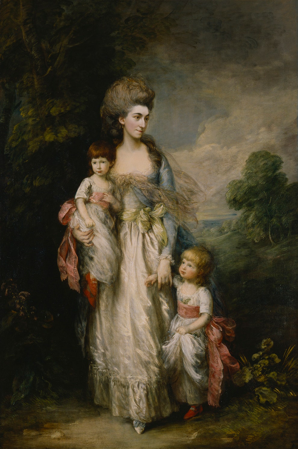 Томас Гейнсборо. «Миссис Элизабет Муди с сыновьями Самуилом и Томасом» около 17791985