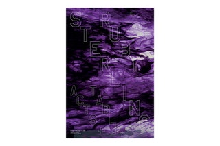 Постер к выставке Стерлинга Руби Acts  Table Gagosian Gallery 30 gagosianshop.com