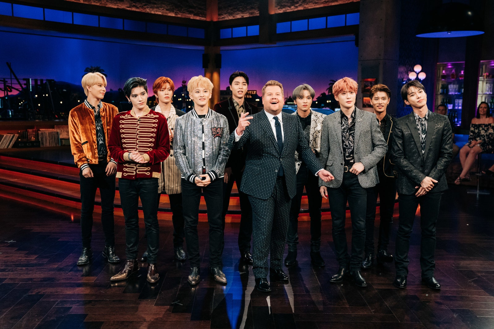 NCT 127 на The Late Late Show with James Corden 2019