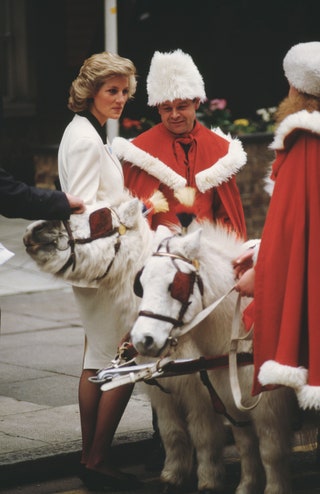 Принцесса Диана в Лондоне 1987
