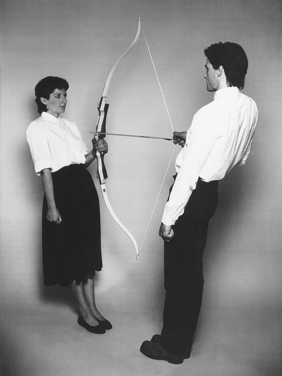 Марина Абрамович и Улай. «Энергия покоя» 1980
