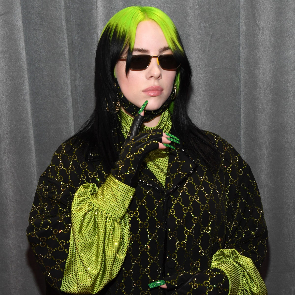 Gucci-маникюр Билли Айлиш на премии Grammy 2020