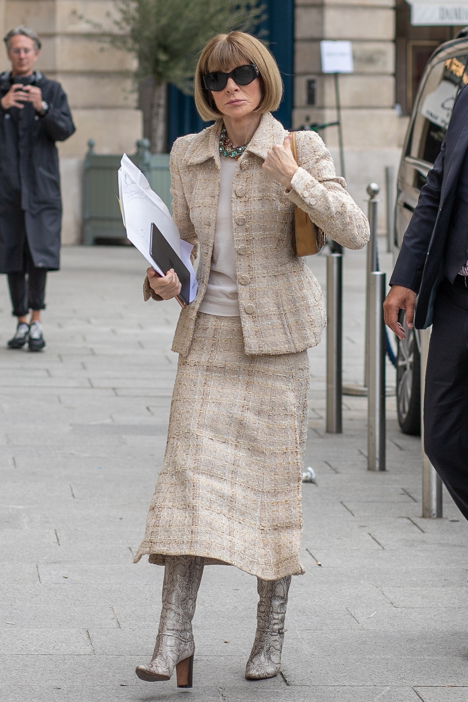 Анна Винтур в Париже 2019