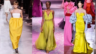 10 платьев с Недели высокой моды которые редакторы Vogue хотели бы увидеть на красной дорожке «Оскара»