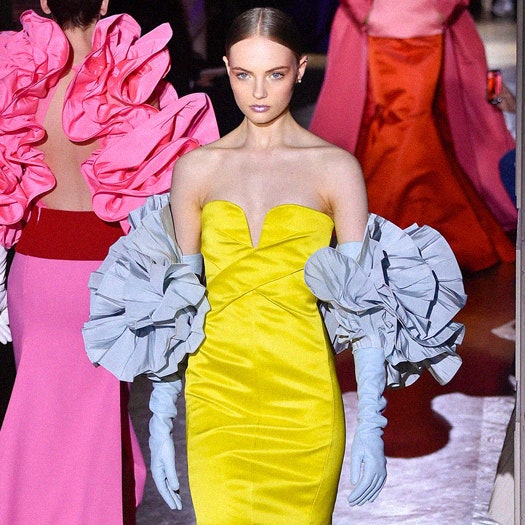 10 платьев с Недели высокой моды, которые редакторы Vogue хотели бы увидеть на красной дорожке «Оскара»