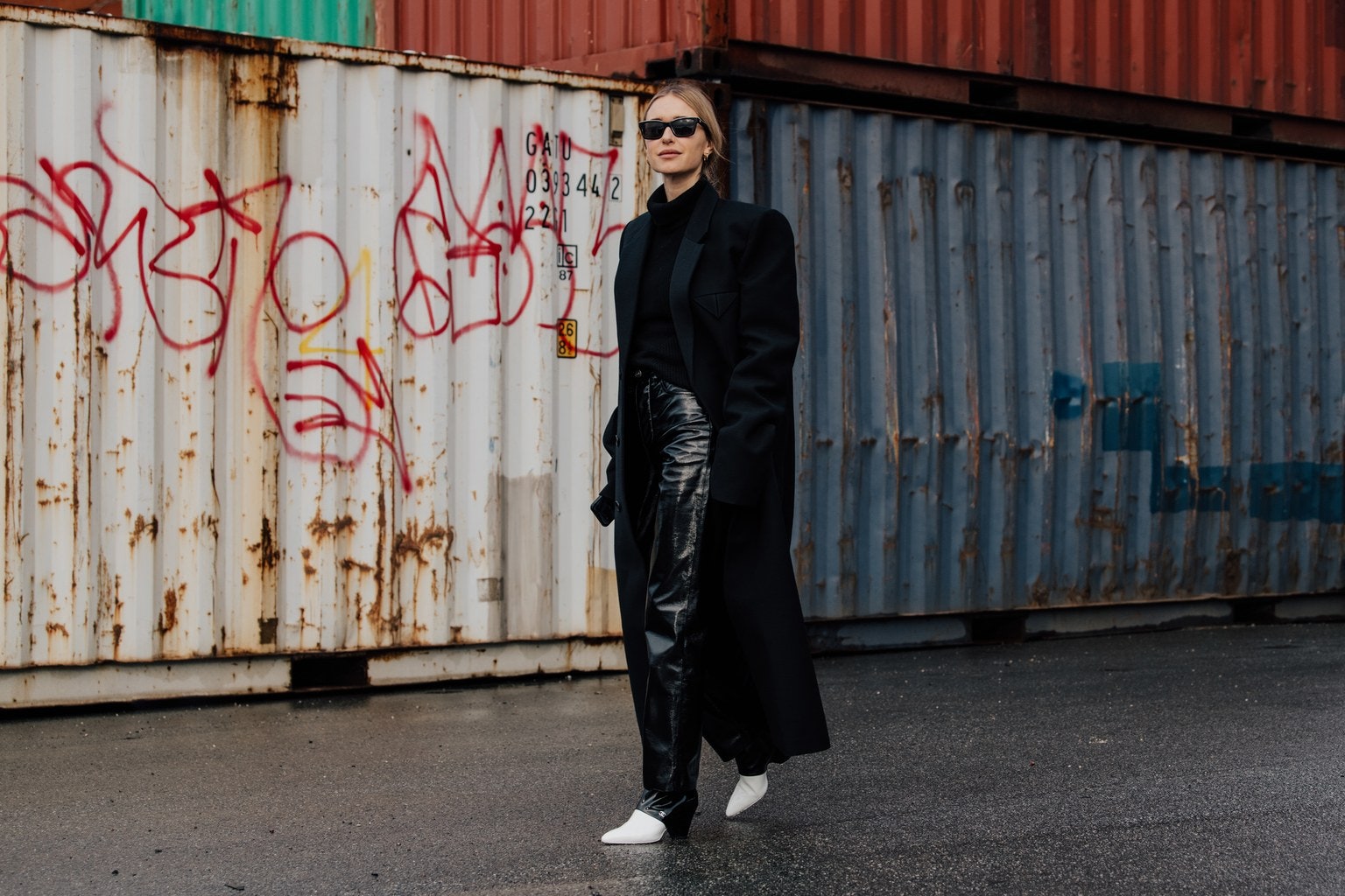 Перниль Тейсбек на Неделе моды в Копенгагене 2020