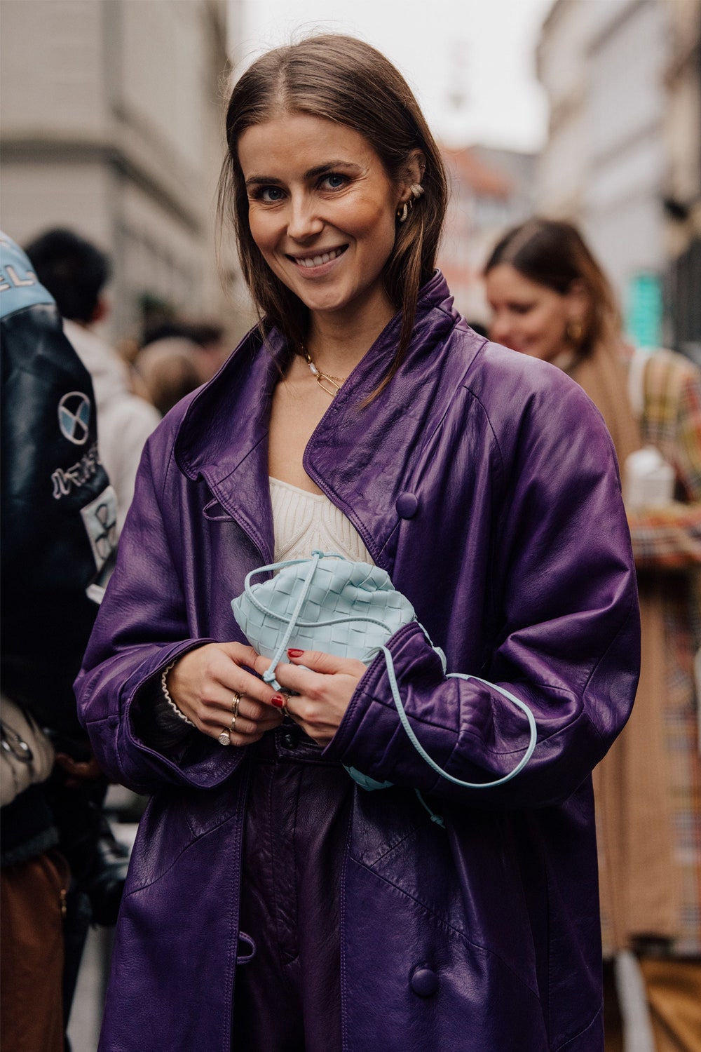 Нина Сандбех на Неделе моды в Копенгагене январь 2020