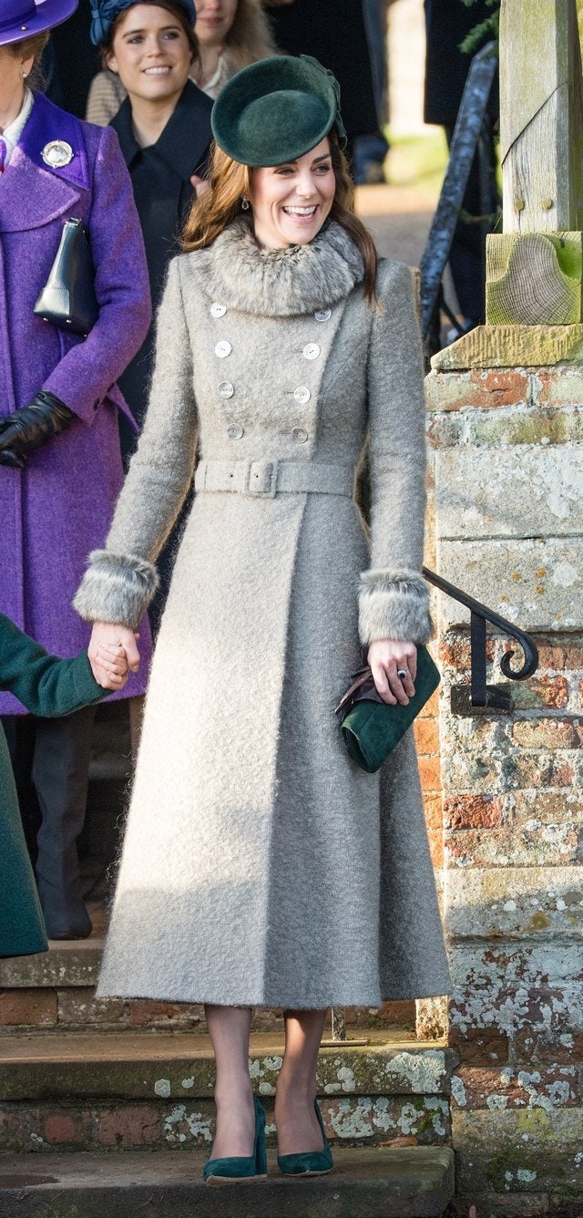 Кейт Миддлтон в Сандрингемском дворце 2019