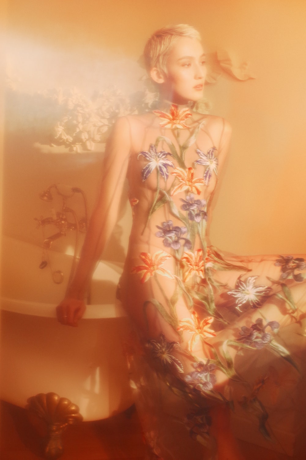 Платье из ­коллекции «Цветение» Tatyana Parfionova