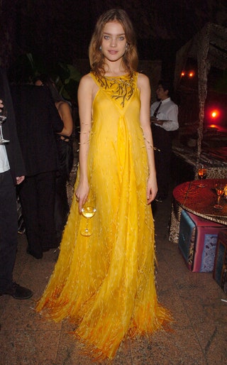 На вечере Roberto Cavalli в НьюЙорке 2004