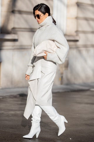 Виктория Барбара на Неделе моды в Париже февраль 2020