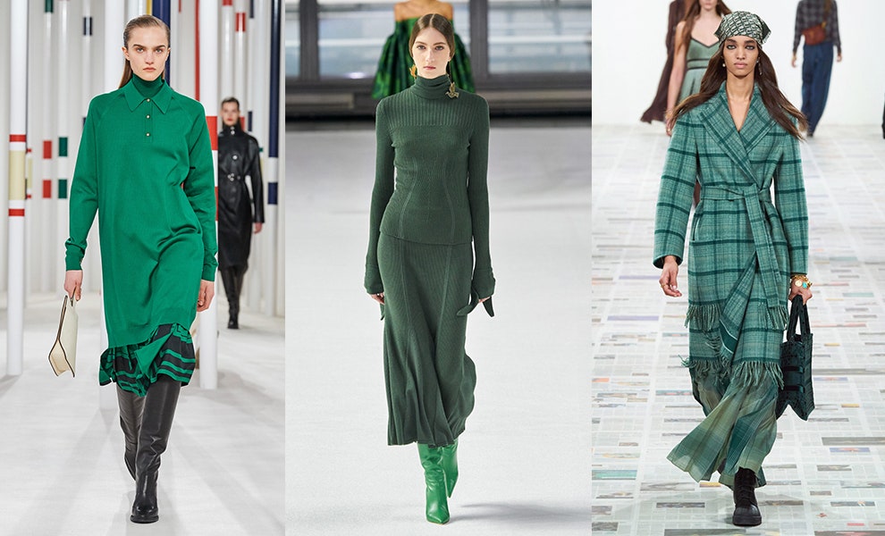 Hermès Carolina Herrera Dior осеньзима 2020