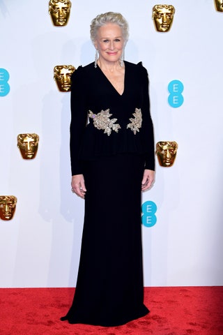 Гленн Клоуз в Alexander McQueen на BAFTA 2019