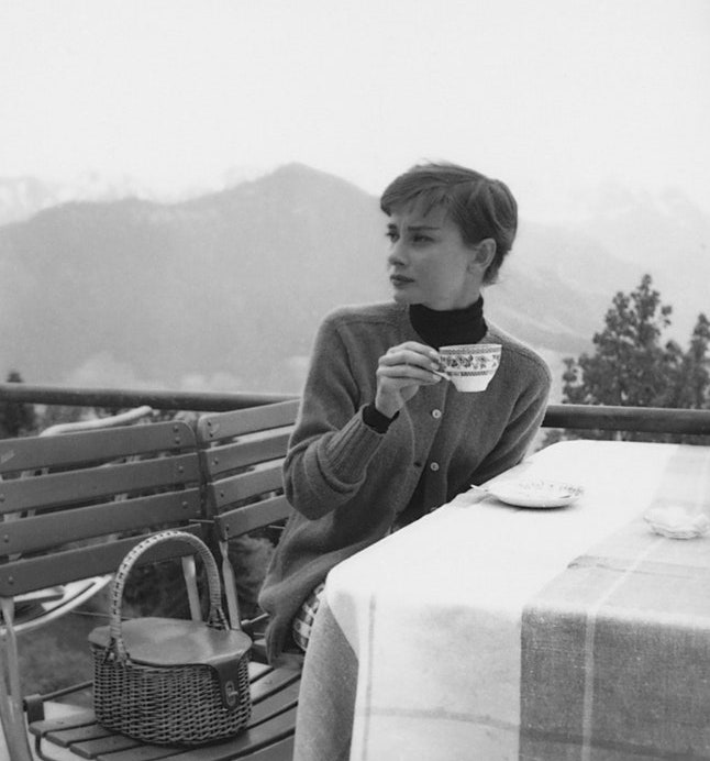 Одри Хепберн 1955