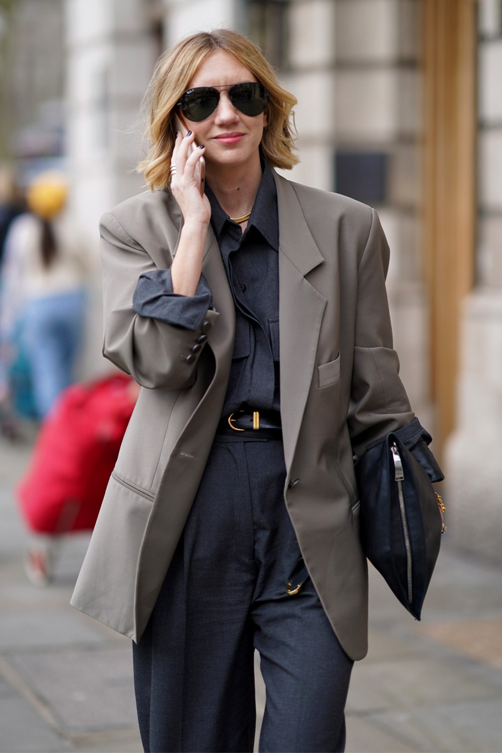 Лиза Айкен на Неделе моды в Лондоне февраль 2020