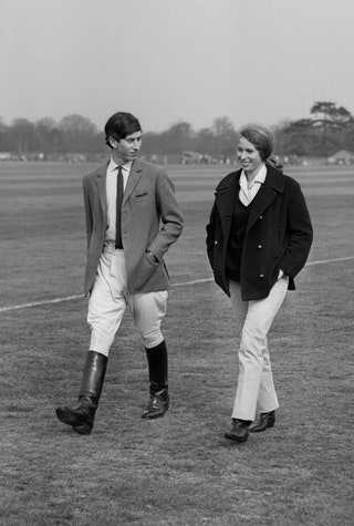 Принц Чарльз и принцесса Анна 1968