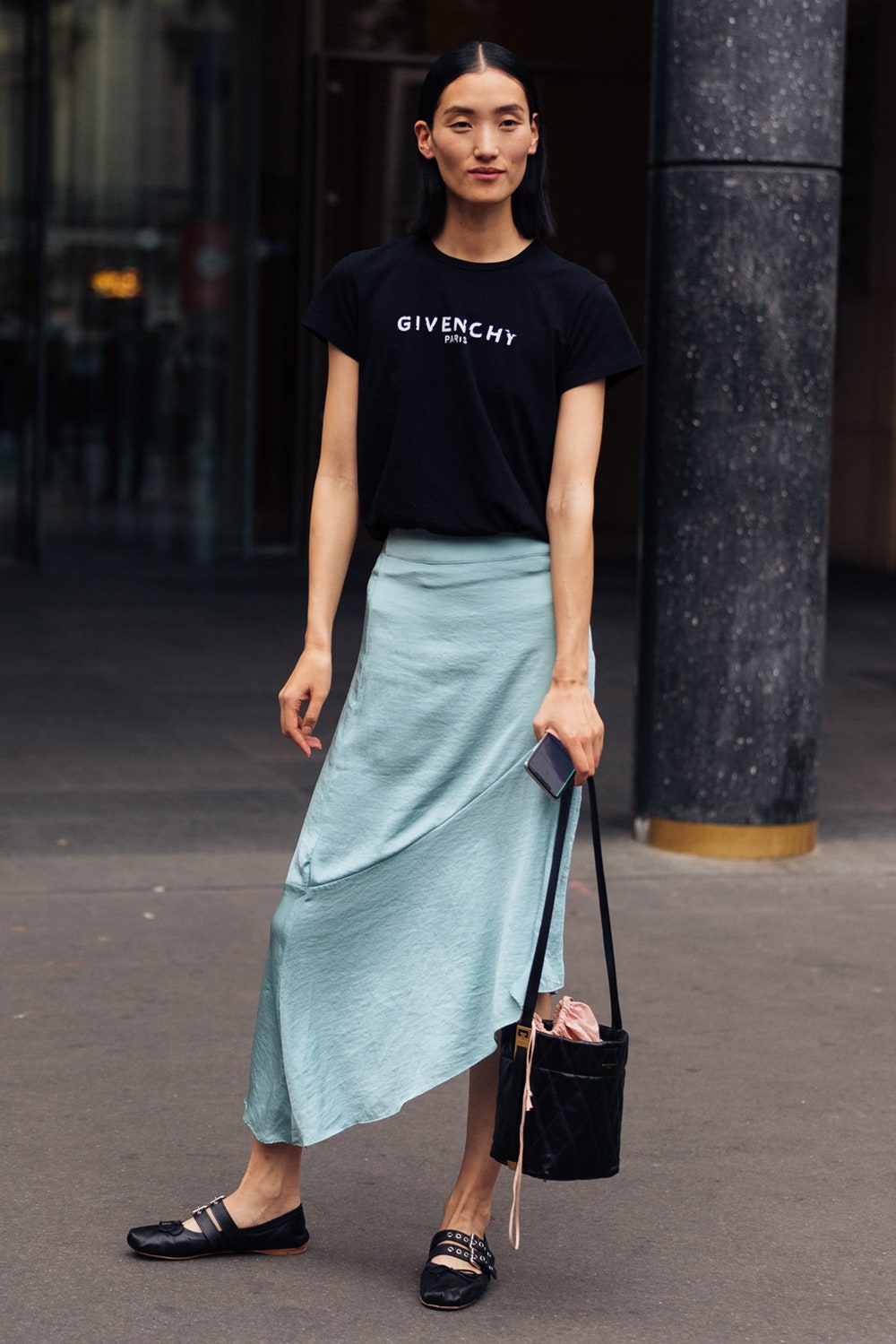 Лина Жанг на Неделе моды в Милане сентябрь 2019