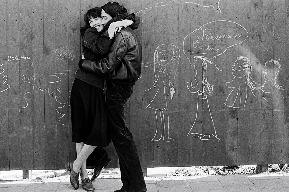 Избаль Аджани и Андре Тешине на съемках фильма «Барокко» 1976