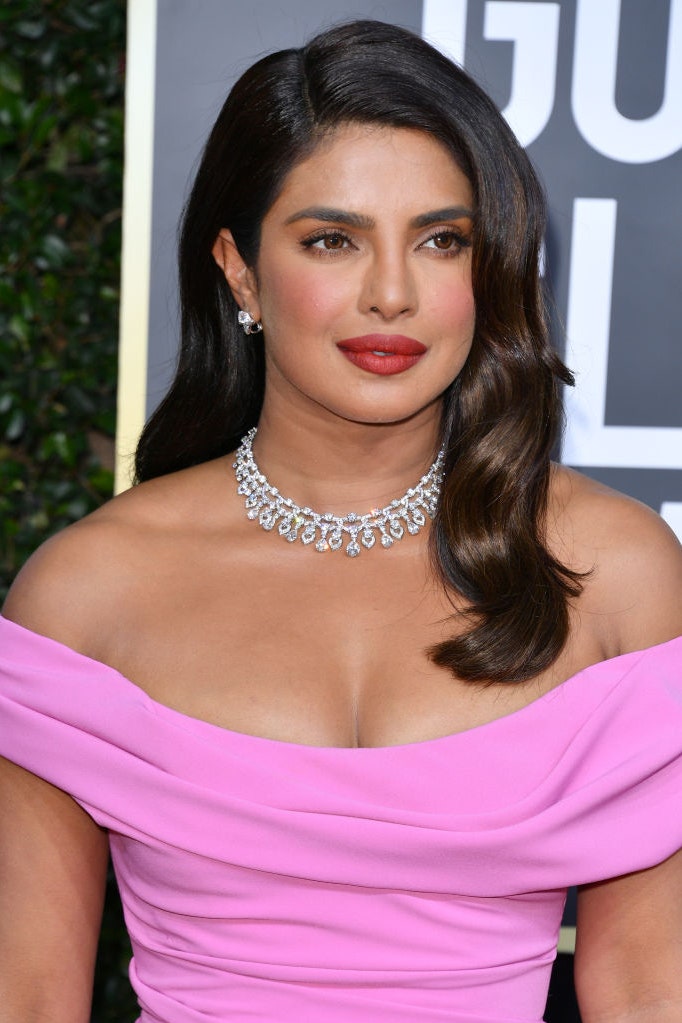 BEVERLY HILLS CALIFORNIA  JANUARY 05 Priyanka Chopra attends the 77th Annual Golden Globe Awards at The Beverly Hilton...