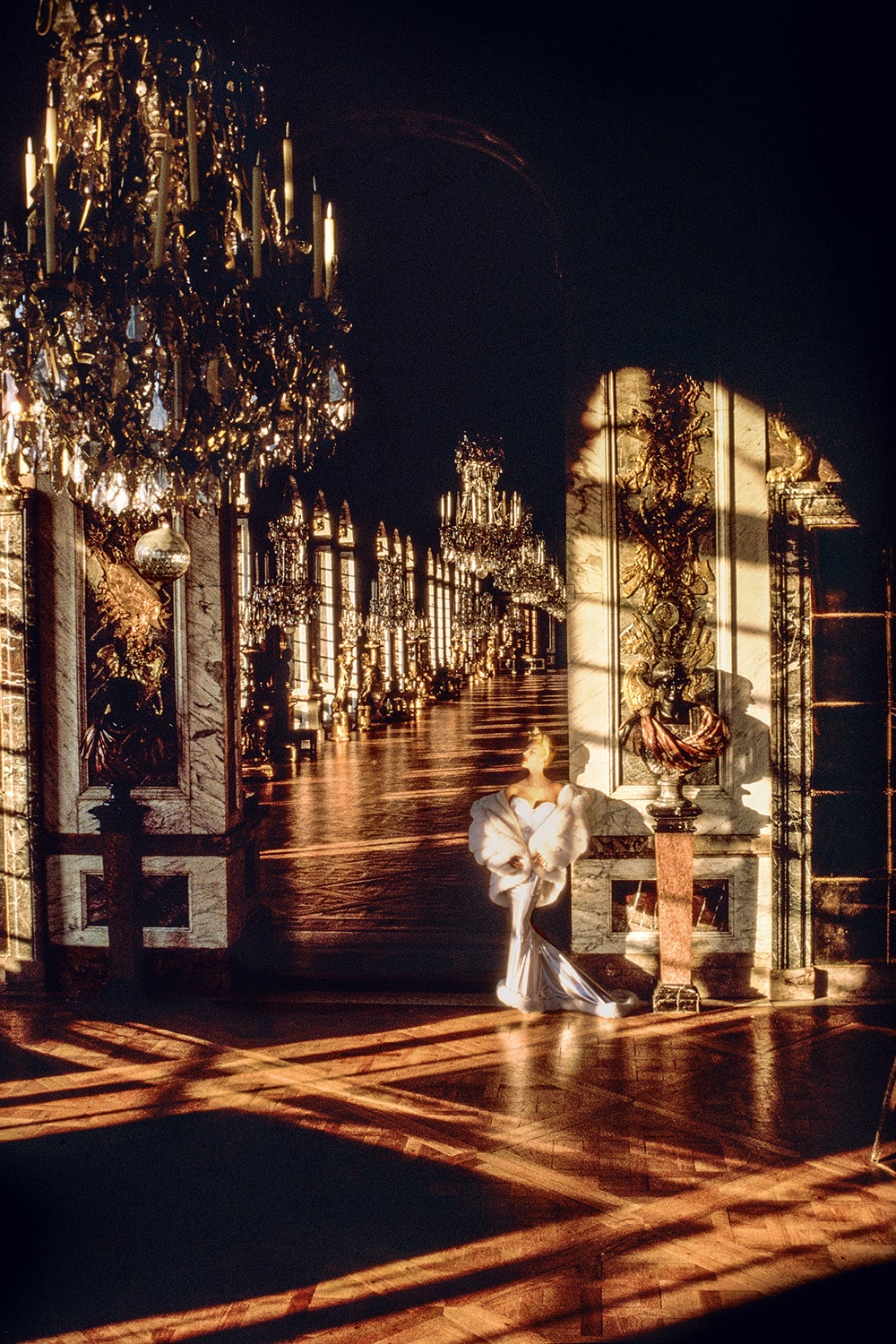 Зеркальная галерея Версаль Франция 1986
