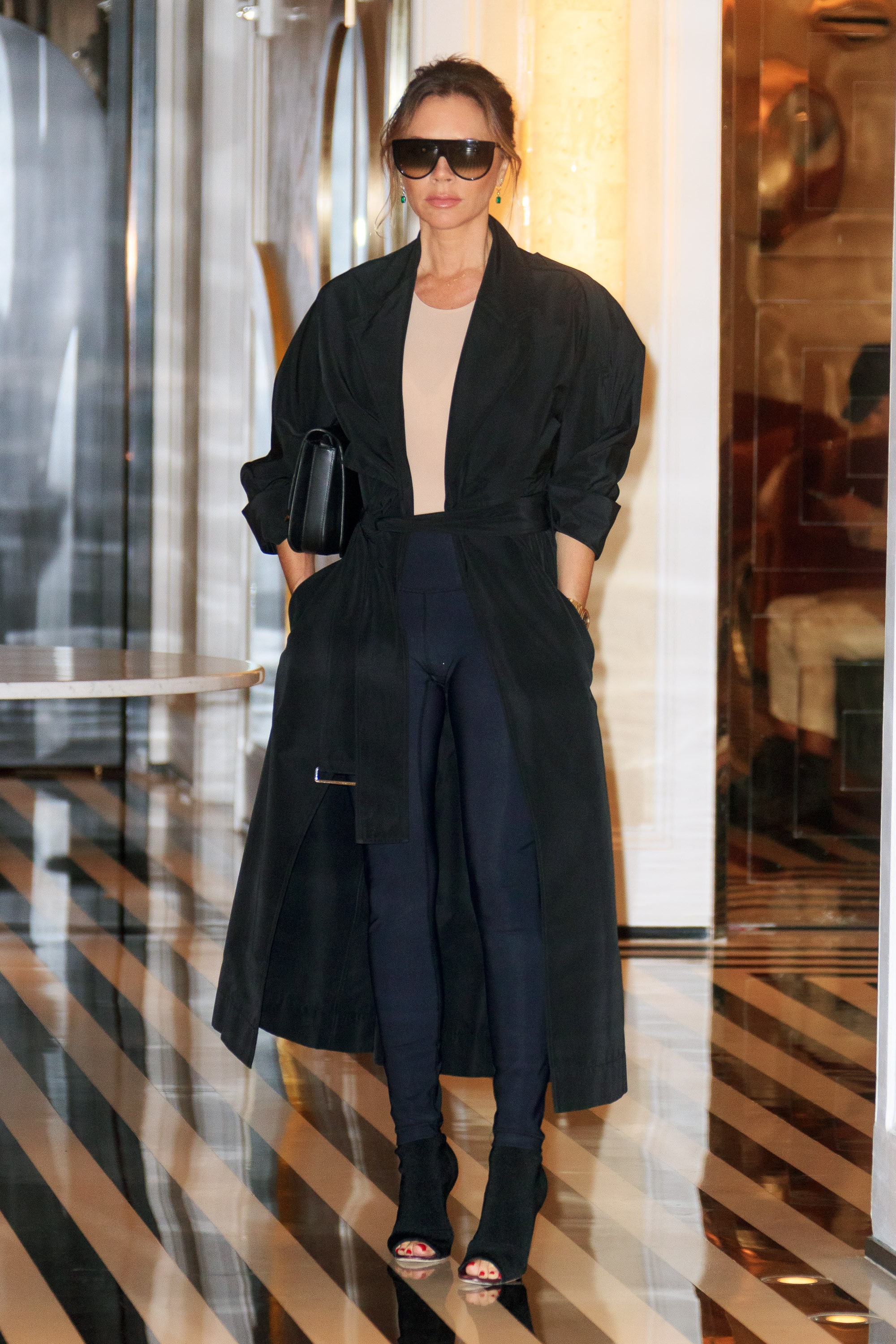 NEW YORK NY  MAY 11  Victoria Beckham leaves her hotel on May 11 2019 in New York City.