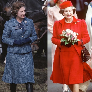 Какой цвет королева Елизавета II носит чаще всего