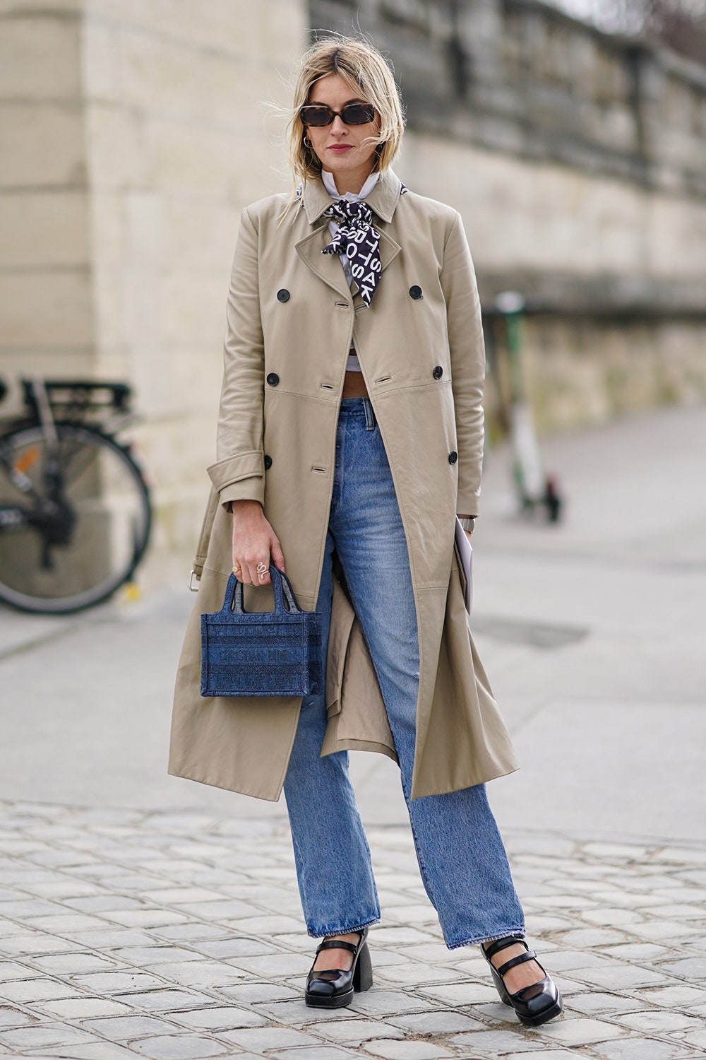 Камиль Шарье на Неделе моды в Париже февраль 2020