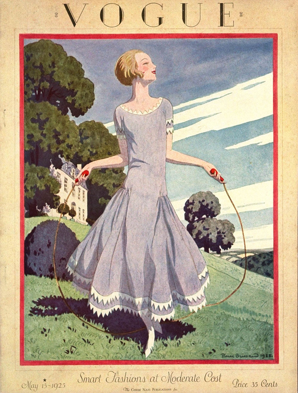 Обложка Vogue май 1925