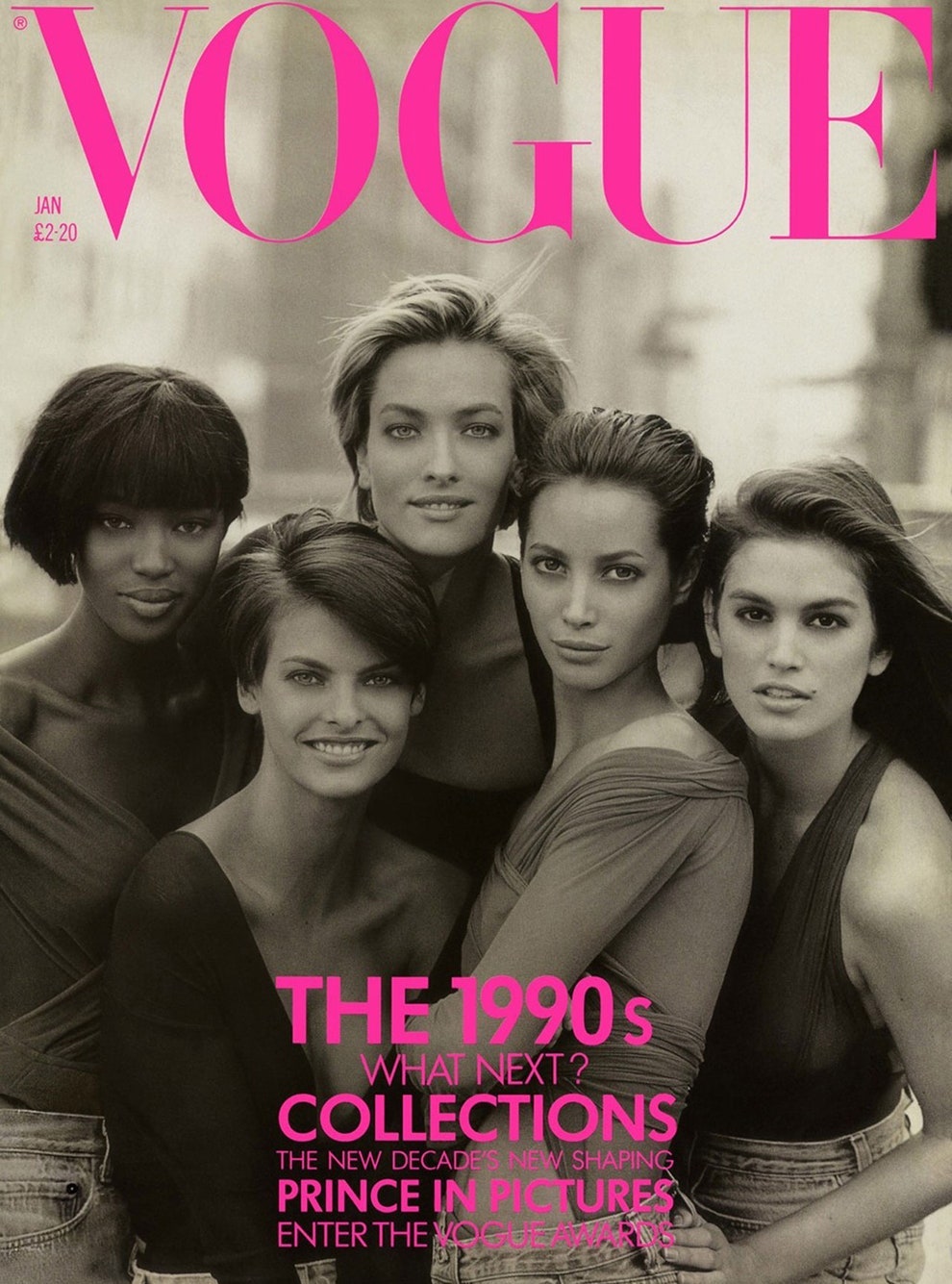 Питер Линдберг Vogue UK 1990